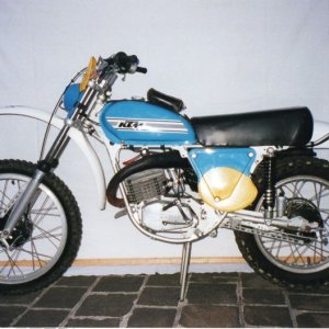 KTM 125 GS . 1974
